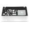 Carcasa superioara palmrest compatibila Laptop, TravelMate P2 253-E, 253-M, 253-MG, 60.M09N2.001, AP0PI000300, negru si argintiu