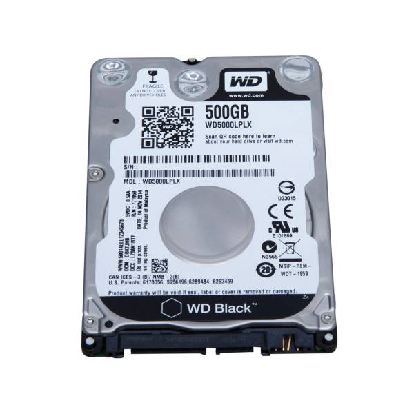 Hard Disk laptop 2.5 inch 500GB 7200 RPM Western Digital Black wd5000lplx