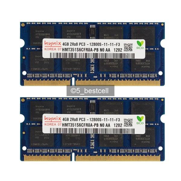 Kit Memorie Laptop DDR3 2 x 4 GB (8GB) 1600 Mhz PC3 12800S Garantie 6 luni