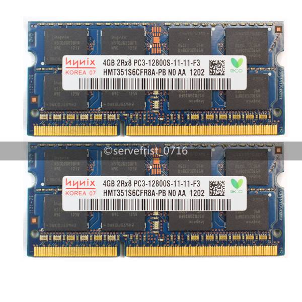 Kit Memorie Laptop DDR3 2 x 4 GB (8GB) 1600 Mhz PC3 12800S Garantie 6 luni