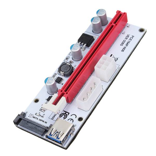 Riser PCIe extensie 1x la 16x V008s mining etherum zcash bitcoin