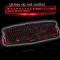 Tastatura PC Gaming USB Wired Multimedia 3 culori