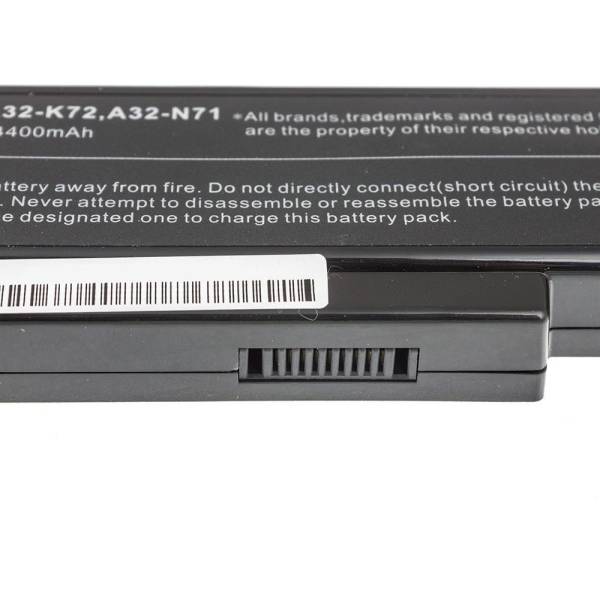 Baterie compatibila Laptop, Asus, A32-K72, K72, K73, N71, N73, 70-NX01B1000Z, 70-NXH1B1000Z, 70-NZY1B1000Z, 10.V (11.1V), 4400mAh