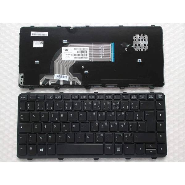 Tastatura Laptop, HP, ProBook 430 G2, 738687-051, neagra, layout FR (franceza)