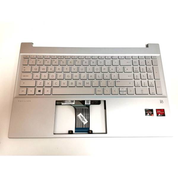 Carcasa superioara cu tastatura iluminata palmrest Laptop, HP, Pavilion 15-EG, 15-EH, M14598-001, M14598-271, TPN-Q245, TPN-Q246