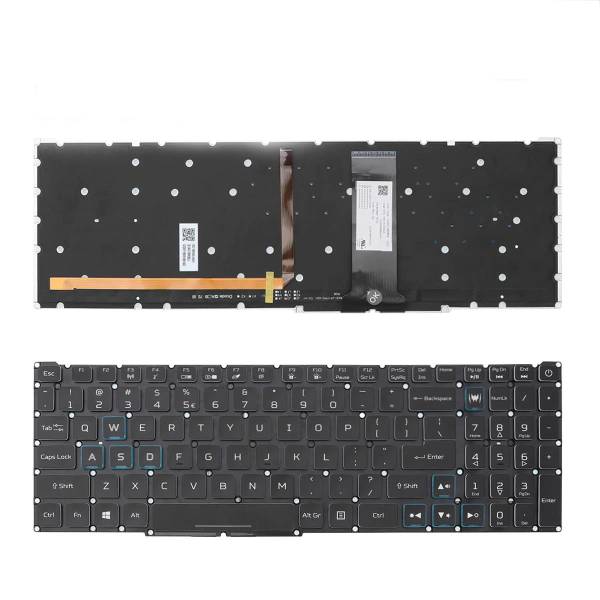 Tastatura Laptop Gaming, Acer, Predator Helios 300 PH315-53, iluminata, RGB, layout US