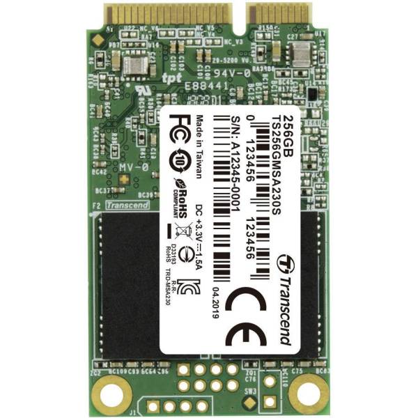 SSD Transcend 230S 256GB mSATA Solid State Drive (SATA 6Gb/s mSATA)