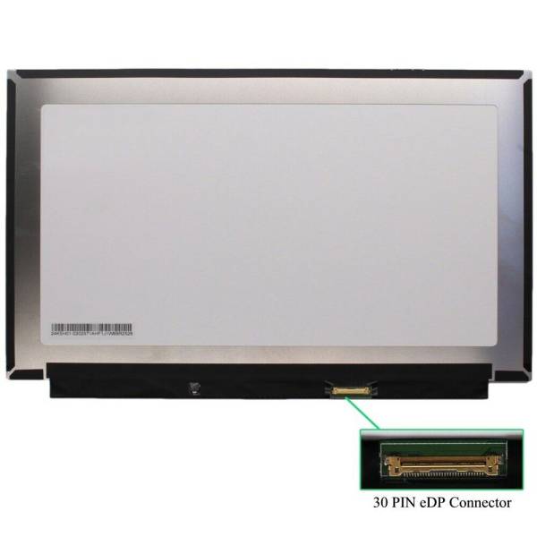 Display Laptop, compatibil AU Optronics B133HAN04.A, B133HAN04.B, B133HAN04.7, B133HAN04.8, 13.3 inch, 1920x1080, FHD, Slim, 300mm, nano edge, non touch, 60Hz, 30 pini
