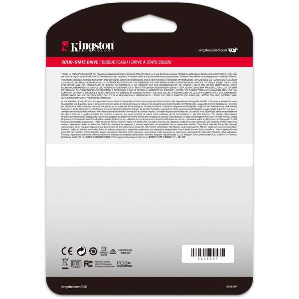 Solid-State Drive (SSD) Kingston A2000, 250GB, NVMe, M.2