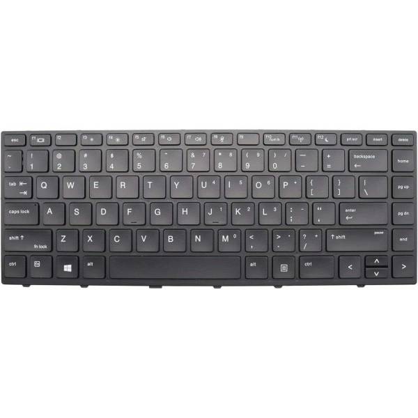 Tastatura compatibila Laptop, HP, ZHAN 66 Pro G1, neagra, layout US
