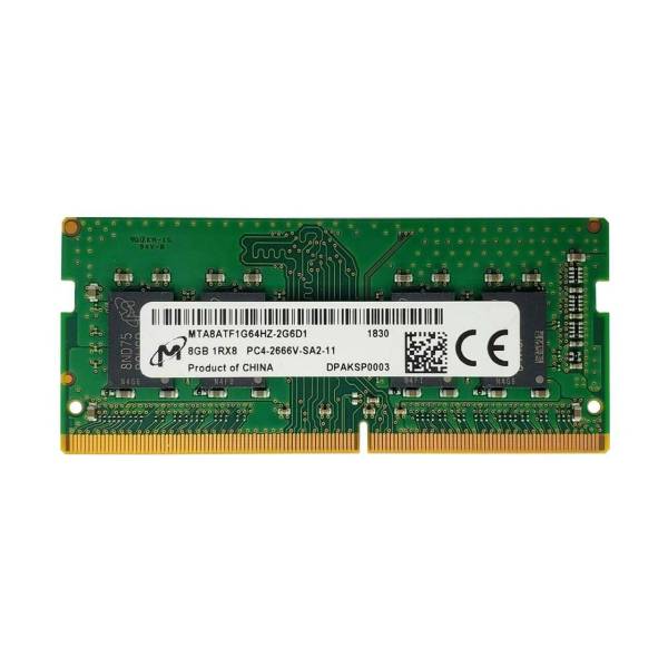 Memorie ram, Micron, MTA8ATF1G64HZ-2G6D1, DDR4, 8GB, 2666 MHz, 1.2V, PC4-2666V-SA2-11, non-ECC unbuffered, CL19, 260 pini sodimm , bulk Memorie ram, Micron, MTA8ATF1G64HZ-2G6D1, DDR4, 8GB, 2666 MHz, 1.2V, PC4-2666V-SA2-11, non-ECC unbuffered, CL19, 260 pini sodimm , bulk