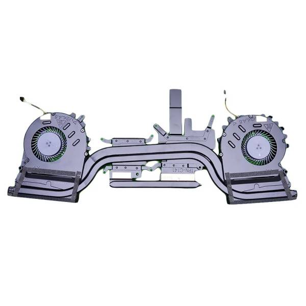 Set coolere cu radiator Laptop Gaming, HP, Pavilion 15-DK, 15T-DK, TPN-C141, L57170-001, L58818-001, AT2K8002DP0 PNK1, ND85C16-18L02, ND85C16-18L03, 5V, 0.50A